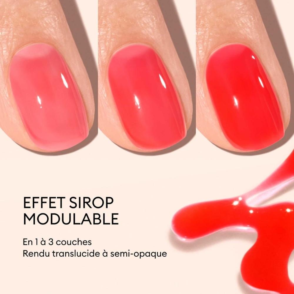 Les 3 effets modulables du Vernis Green Jelly Twizzle
