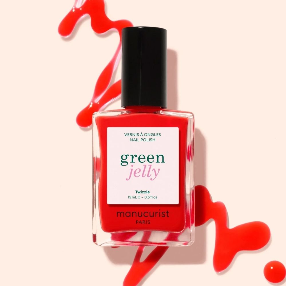 Vernis Green Jelly Twizzle