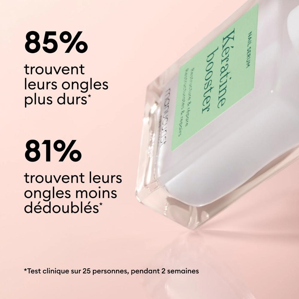 Tests conso du Vernis Manucurist Kératine Booster