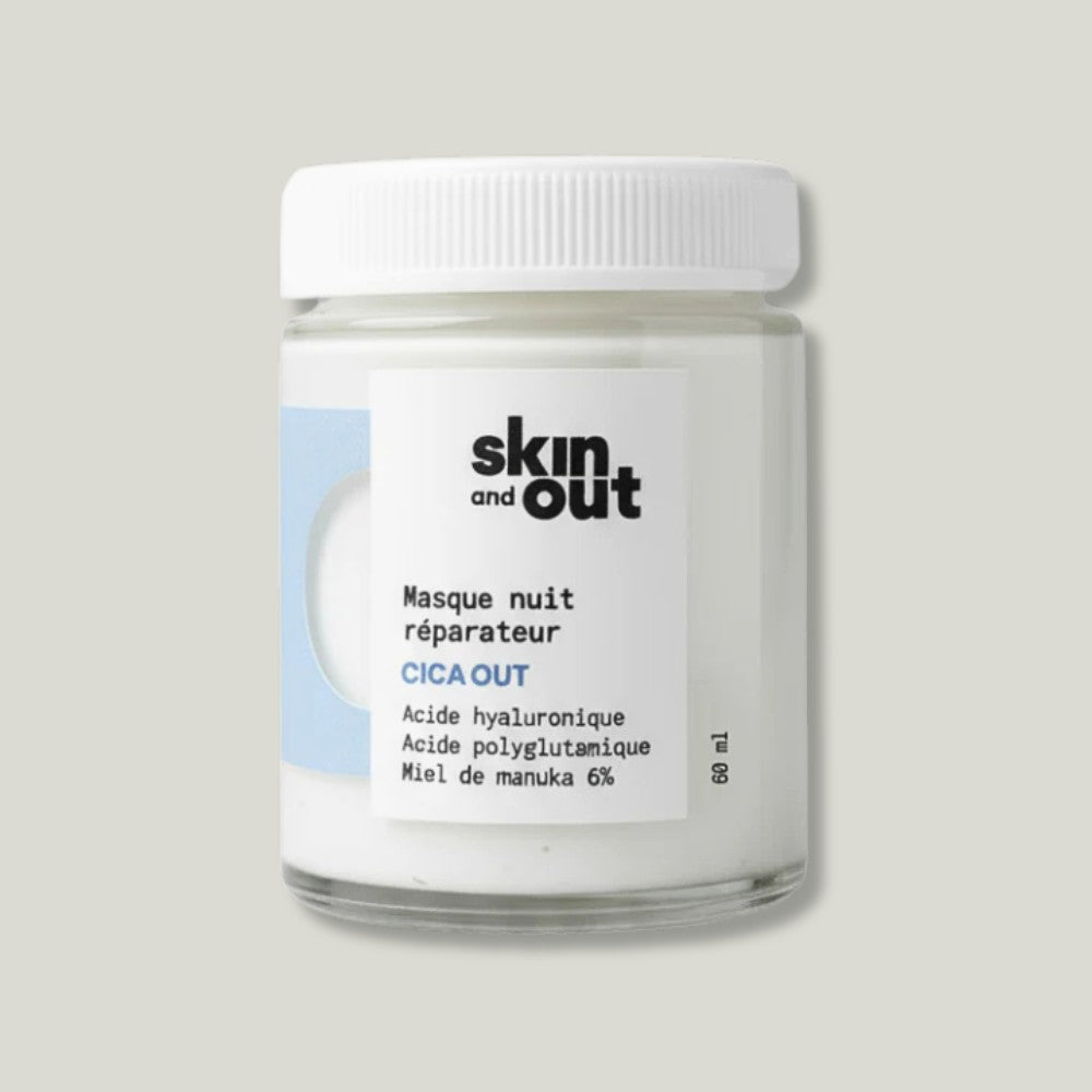 masque visage réparateur boutons cica out de Skin & Out