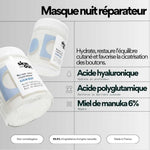 Ingrédients du Masque réparateur Cica Out Skin and Out