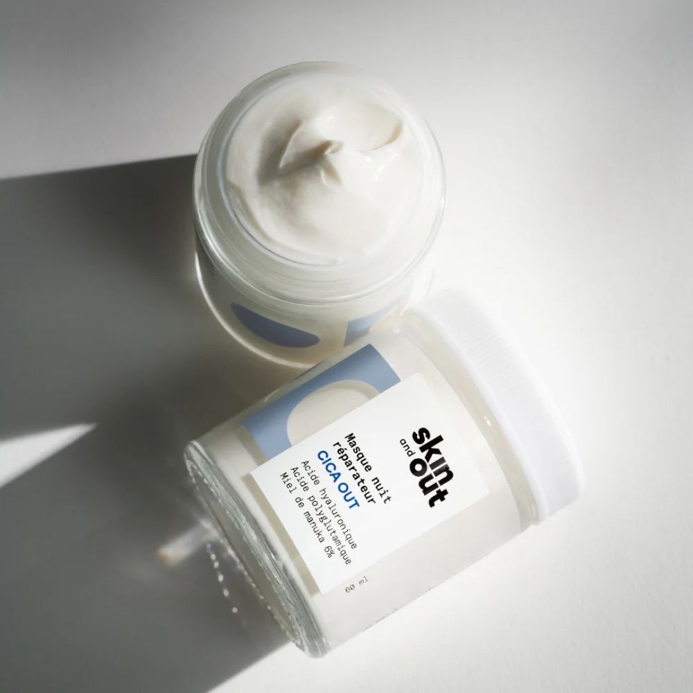 Texture du Masque réparateur Cica Out Skin and Out