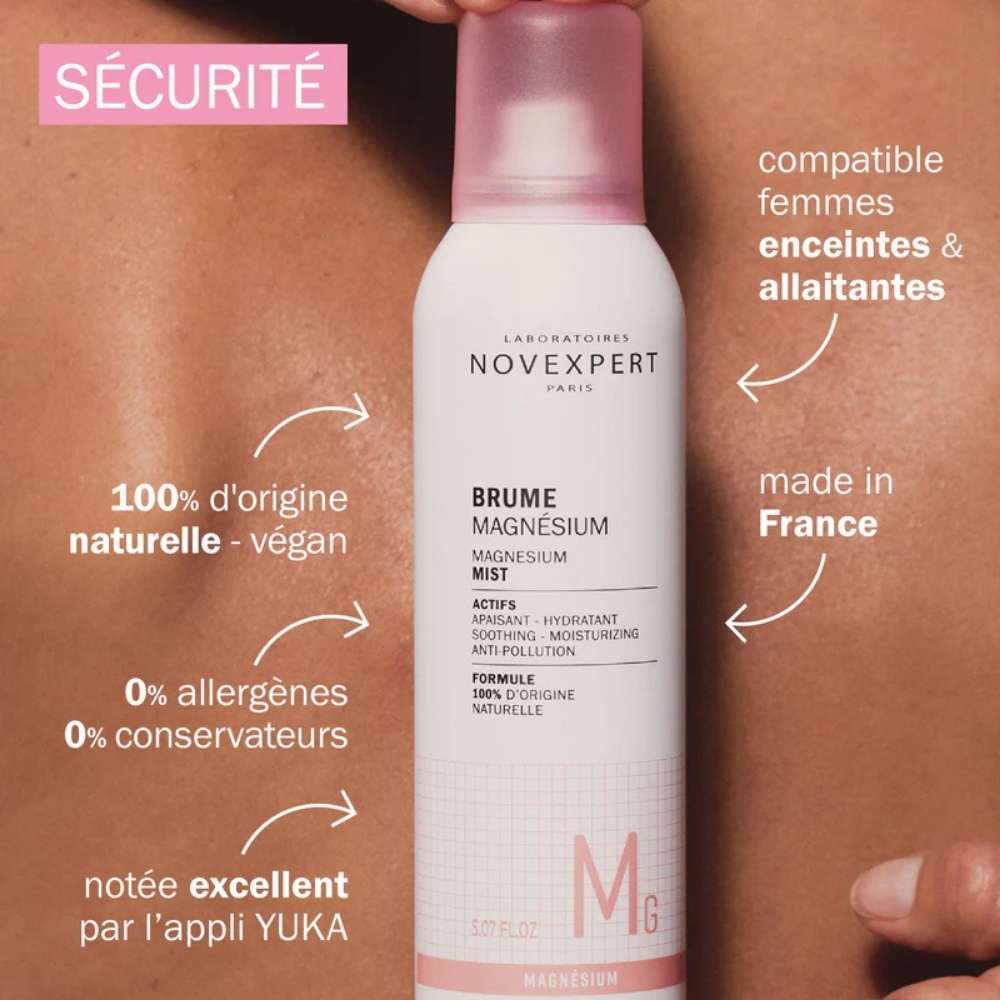 Claims de la Brume Apaisante Magnésium Novexpert