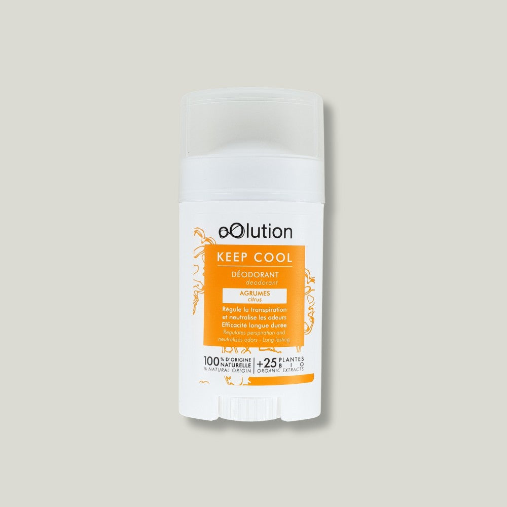 oolution deodorant keep cool agrumes