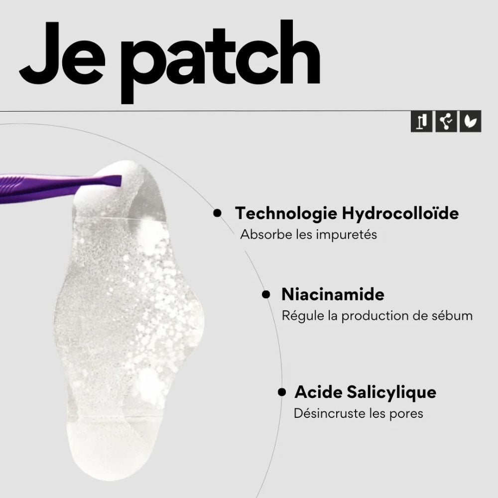 Ingrédients des patchs nez purifiants Peel OUT de Skin and Out
