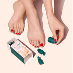 5 pinces de retrait vernis green flash