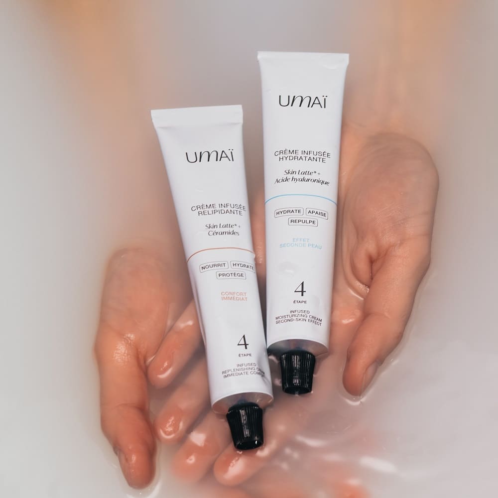 Duo crème infusée hydratante et relipidante