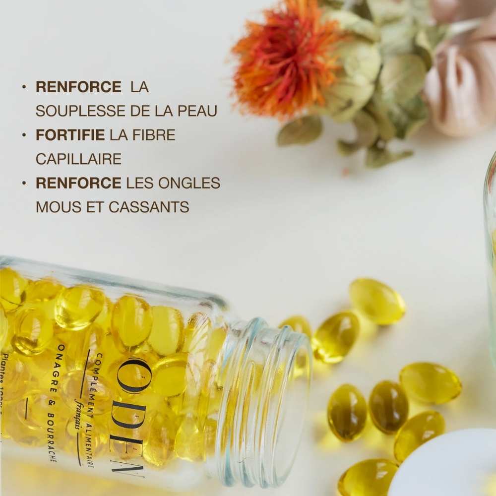 Effets et propriétés des gélules beauté oden 