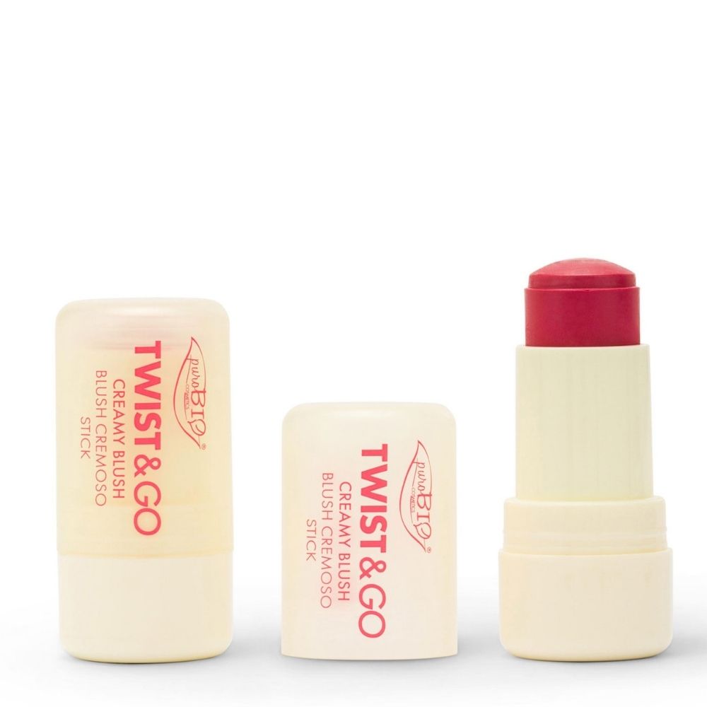 Blush en stick Twist & Go Purobio teinte fragola