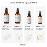 routine 4 produits peaux à imperfections équilibrante Evolve 