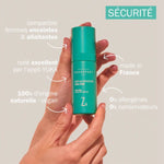 Claims du sérum booster trio-zinc de Novexpert