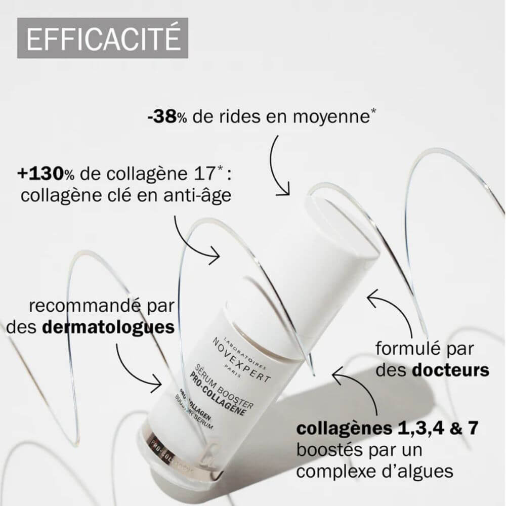Sérum Booster Pro-Collagène Novexpert efficacité