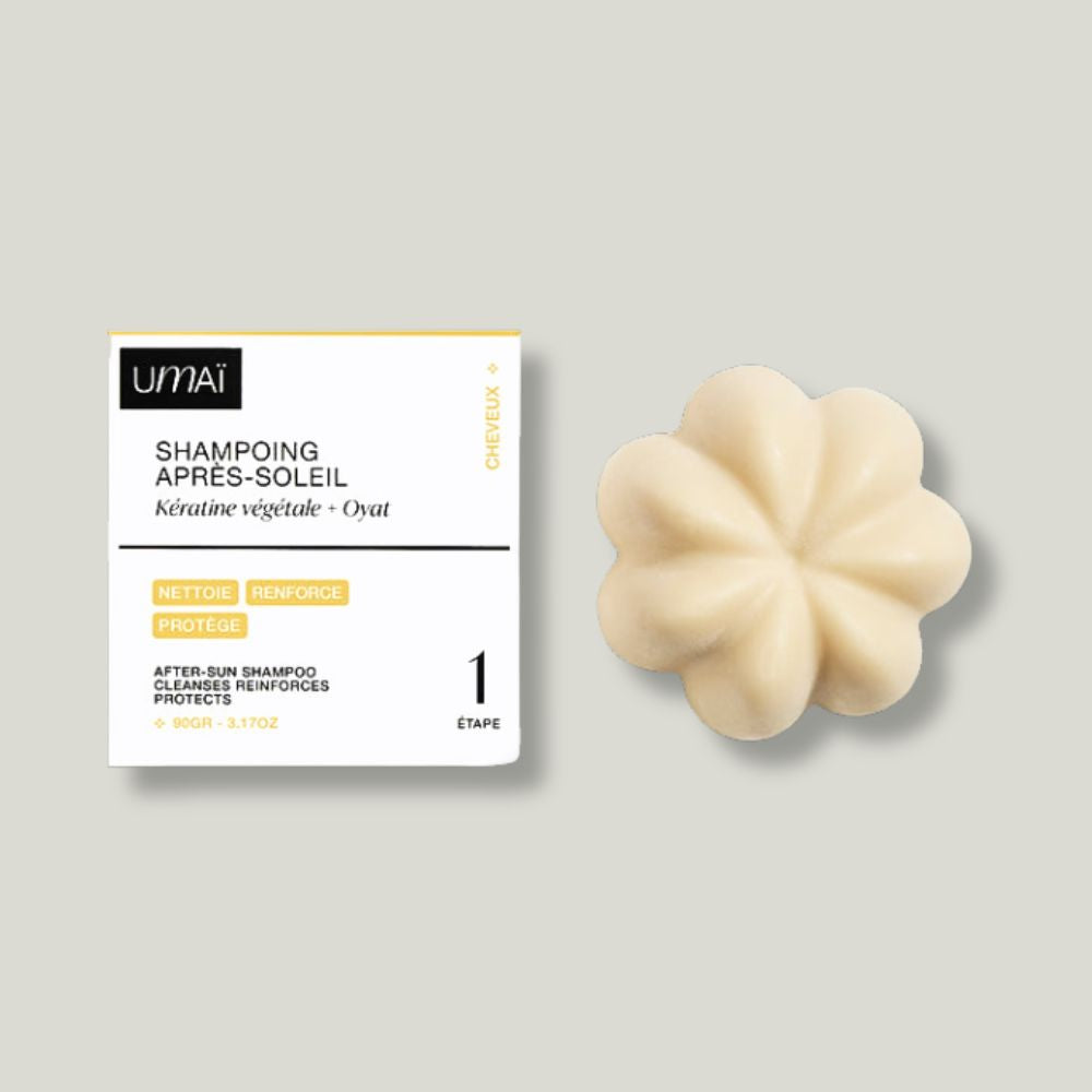 Nettoie et renforce les cheveux, parfait pour l'été