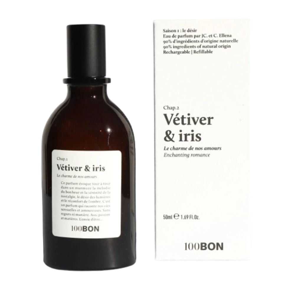 Eau de parfum 100 bon - Vétiver & Iris – Mademoiselle Biloba