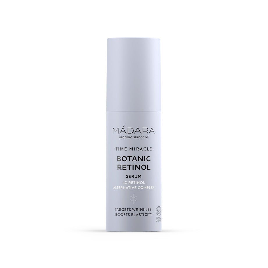 packaging botanic retinol serum time miracle madara