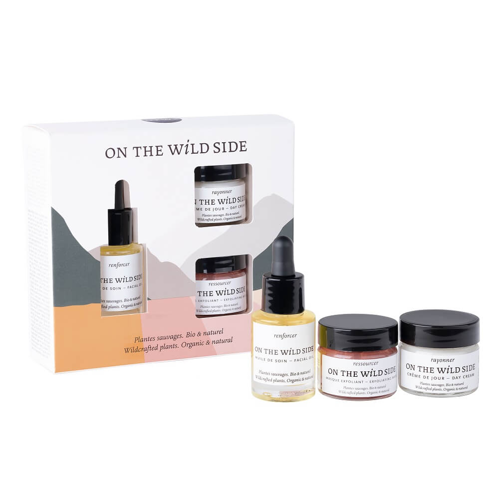 packaging et contenu coffret rituel douceur on the wild side