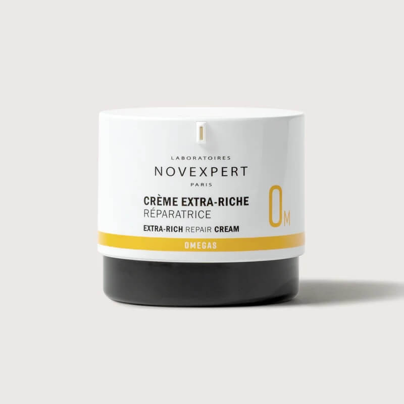 creme extra riche reparatrice novexpert sur fond blanc