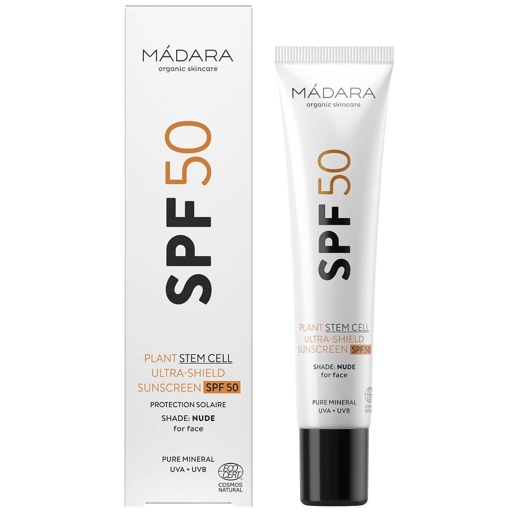 packagagin creme solaire visage madara spf50