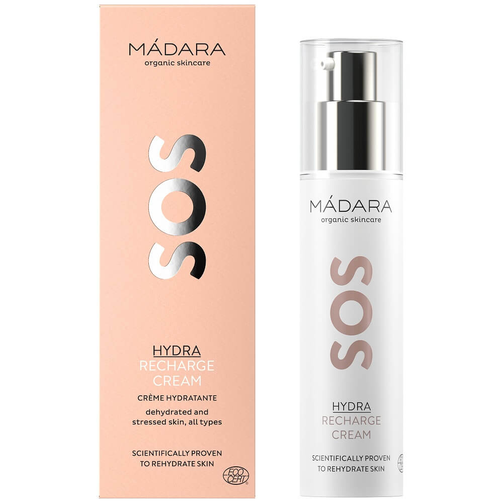 packaging creme sos hydra madara