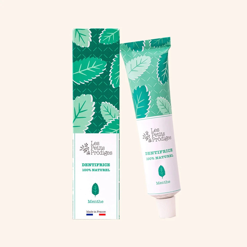 packaging dentifrice menthe les petits prodigues