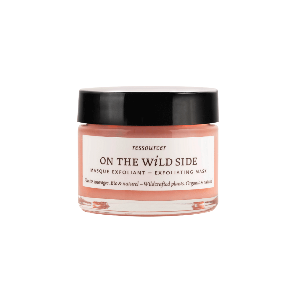 packaging masque exfoliant on the wild side