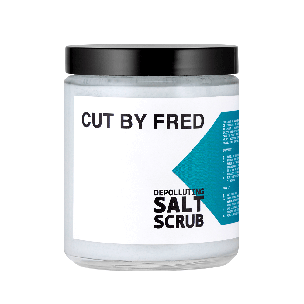 packaging vegan depolluting salt scrub cut by fred