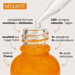 labels du soin peeling à la vitamine C Novexpert