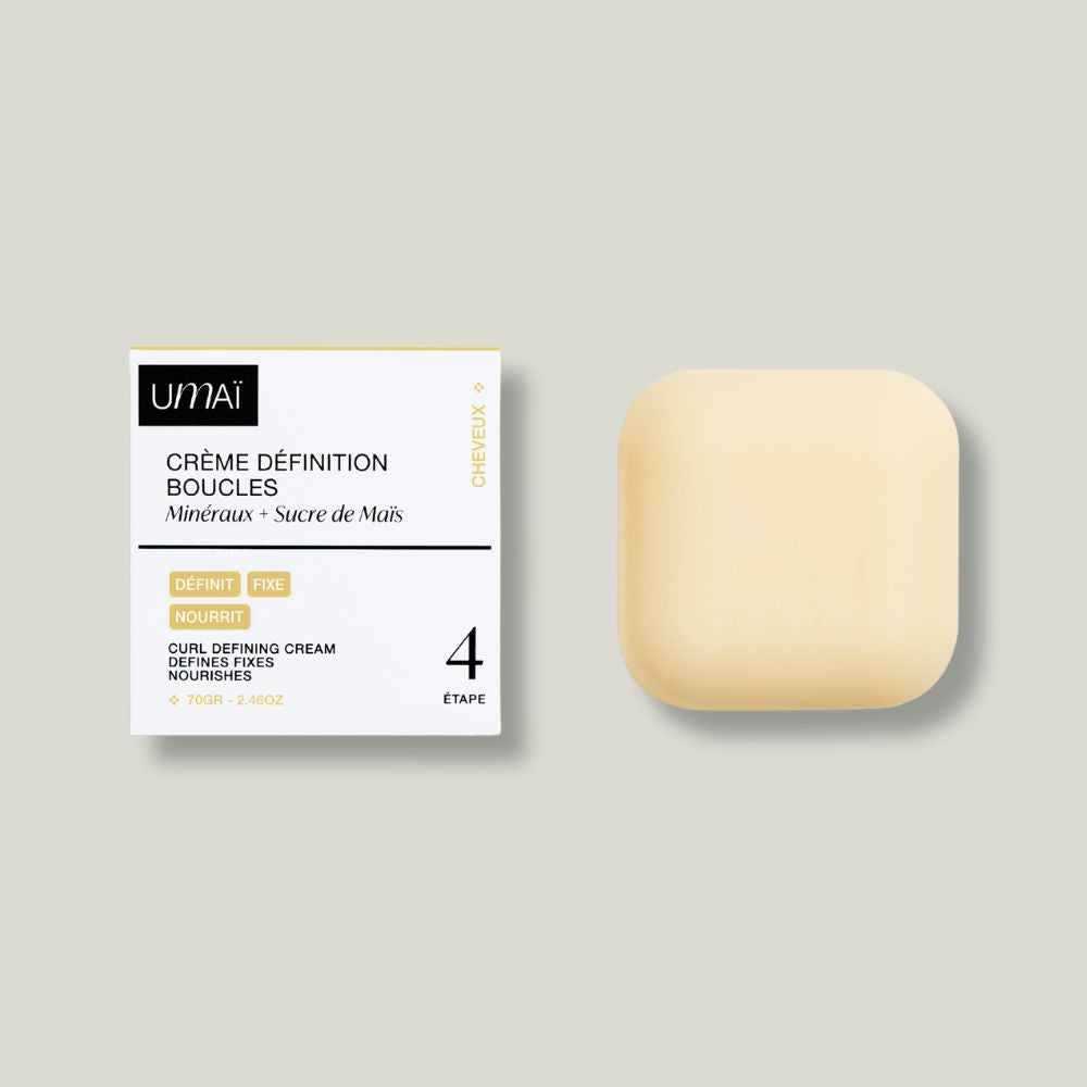 nouveau pack umai soin solide crème bouclée cheveux définition boucles