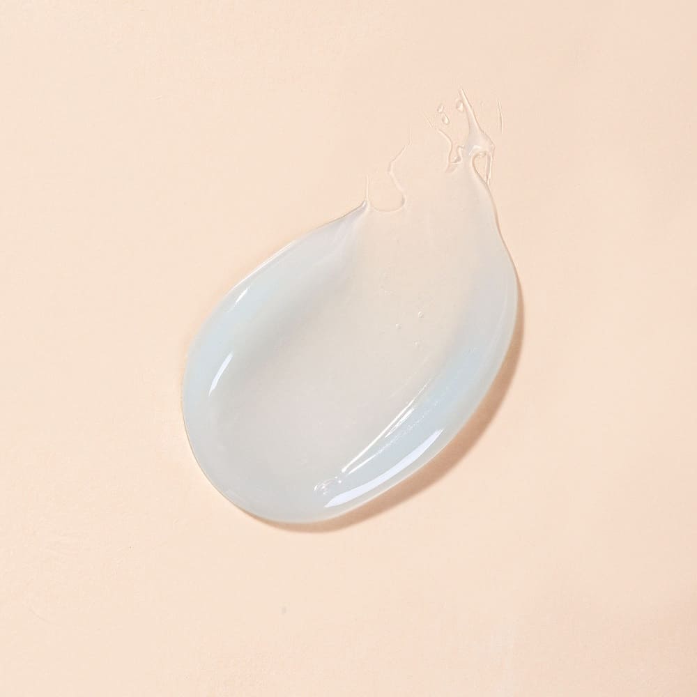 Texture gelée qui se transforme en lait au contact de l’eau