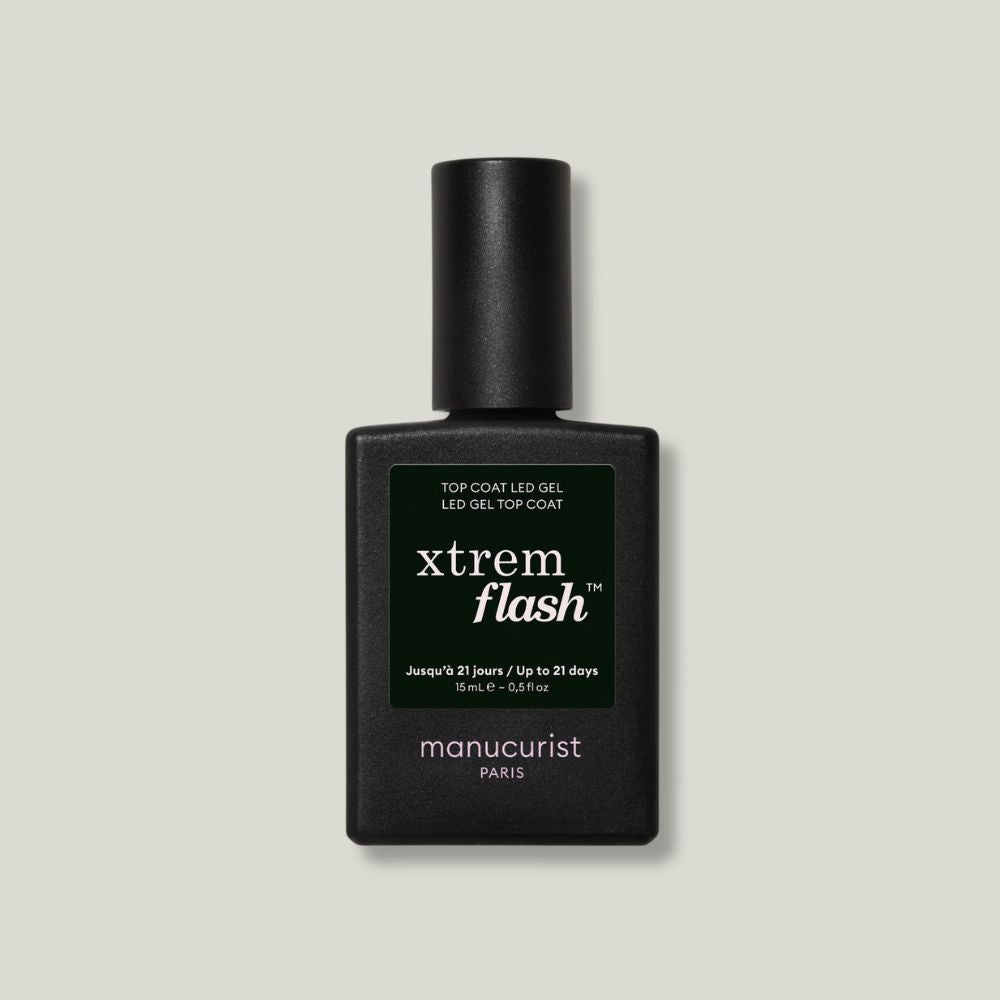 Vernis Manucurist Top Coat Xtrem Flash pour vernis semi-permanent