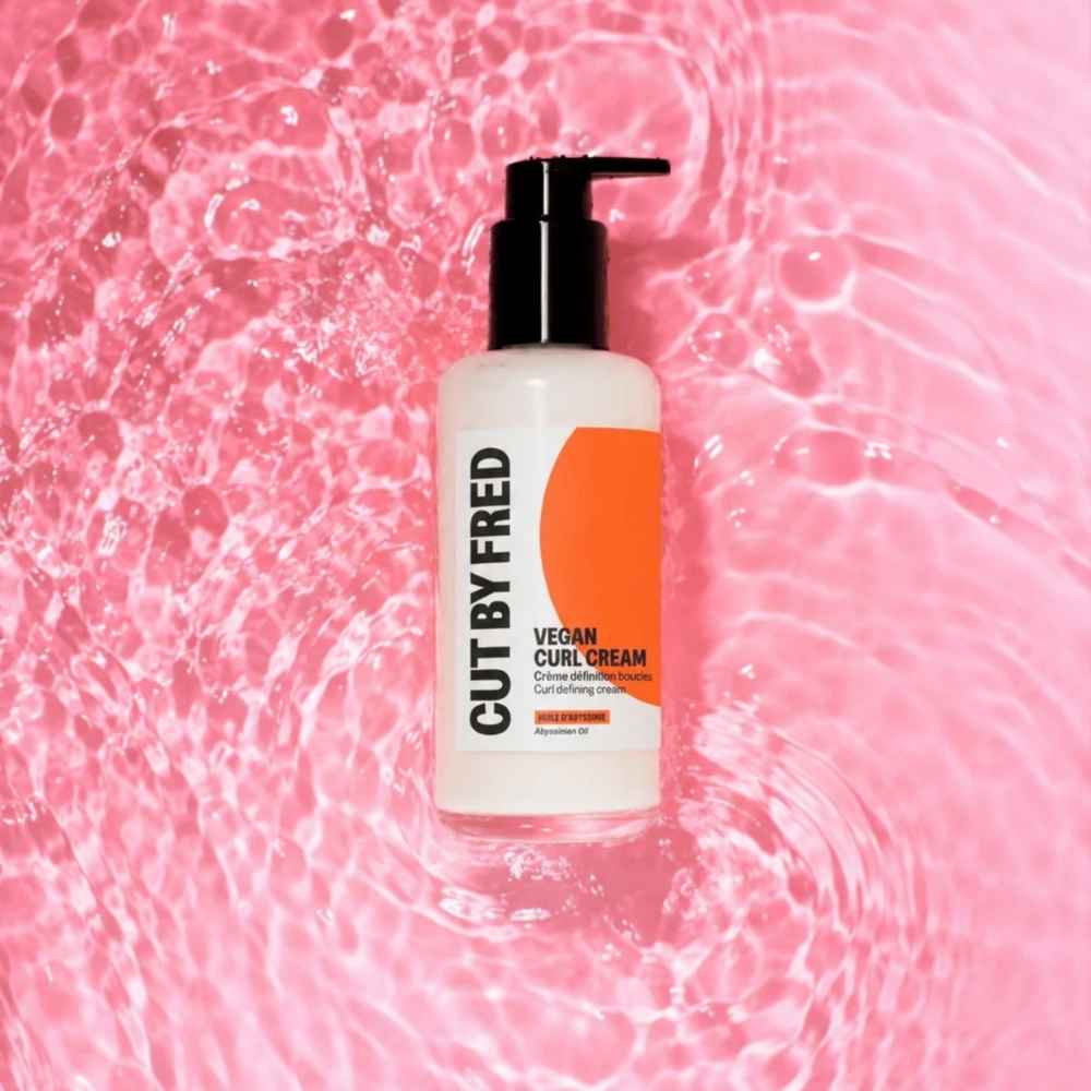 packaging vegan curl cream cut by fred