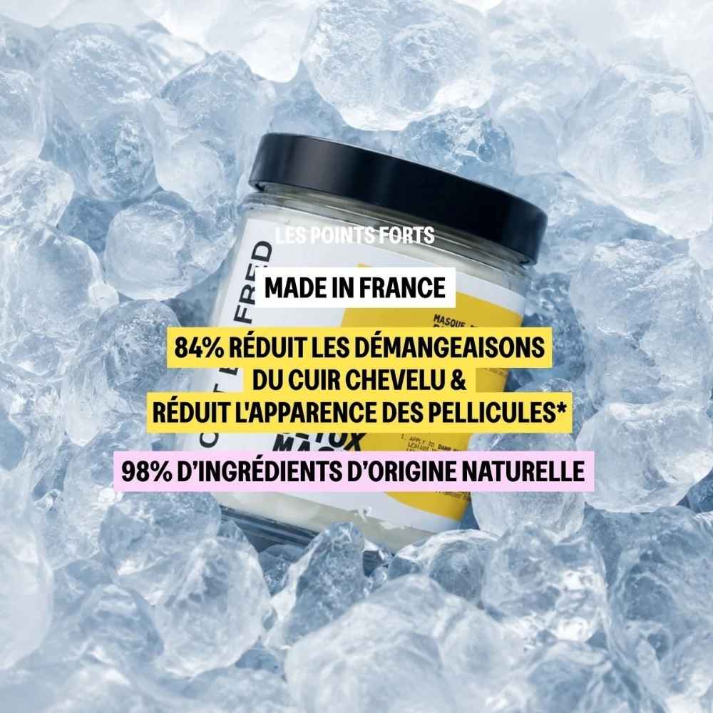 points forts du masque detox de Cut by Fred