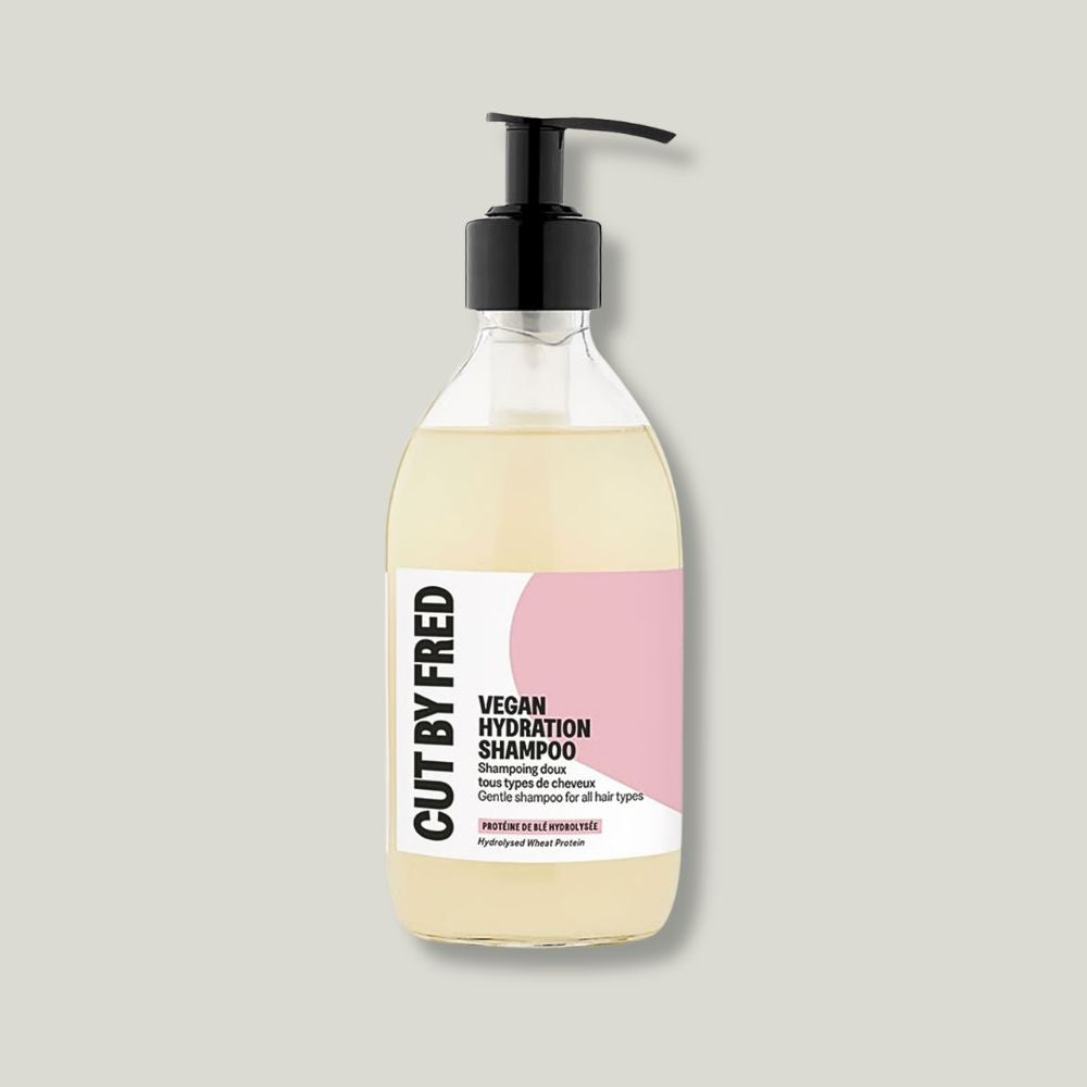 pack shot vegan hydratation shampoo shampoing hydratant cut by fred 