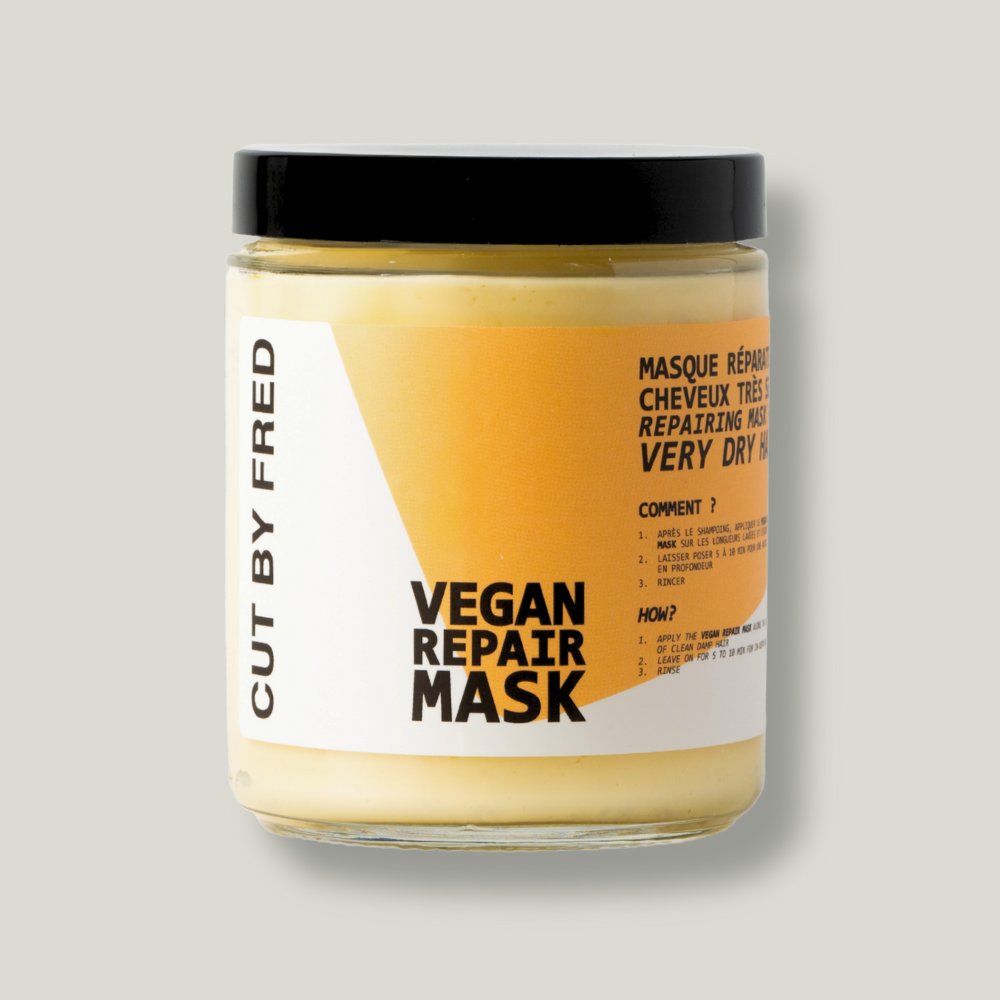 masque cheveux abimés et cassés vegan repair mask Cut By Fred