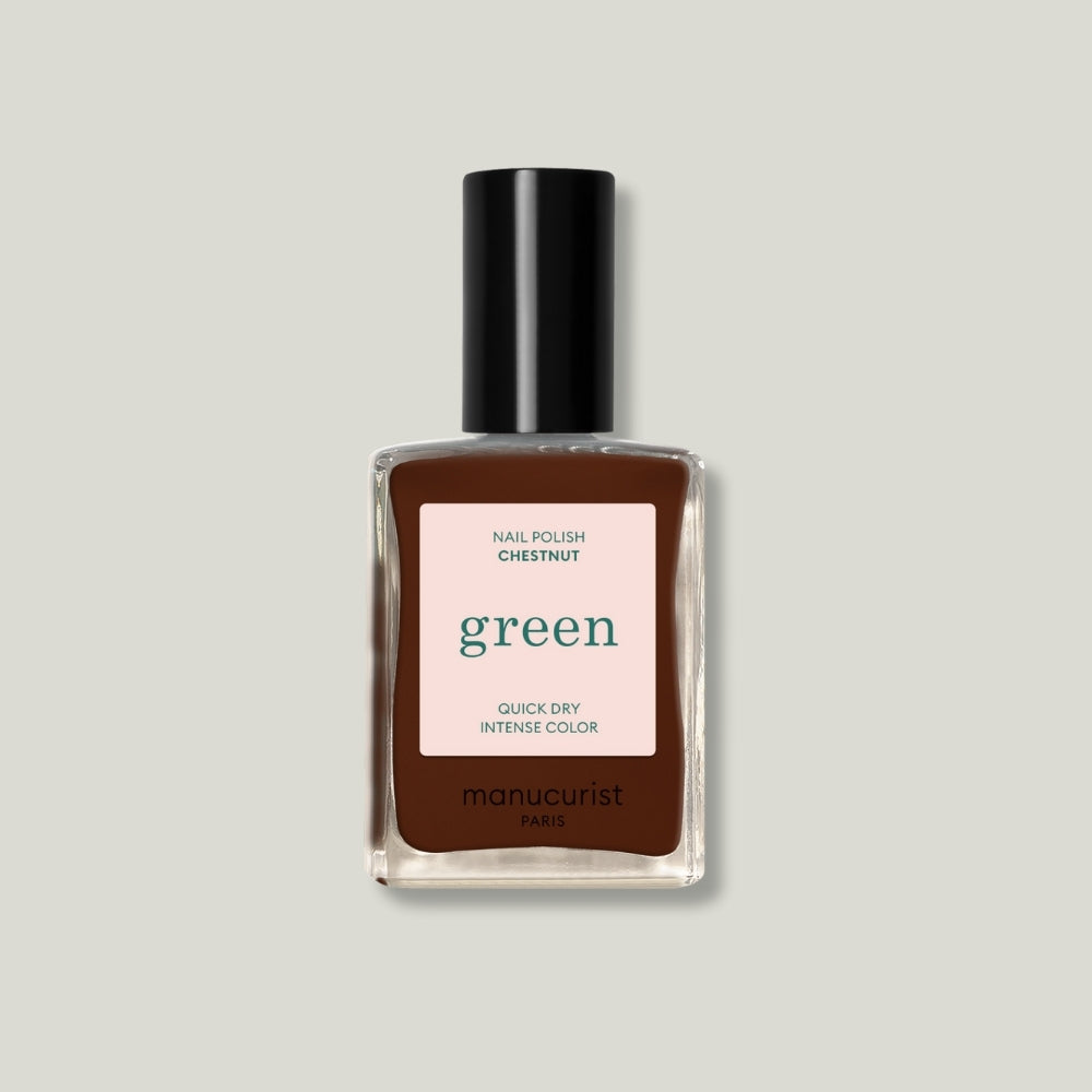 Vernis green manucurist couleur chestnut