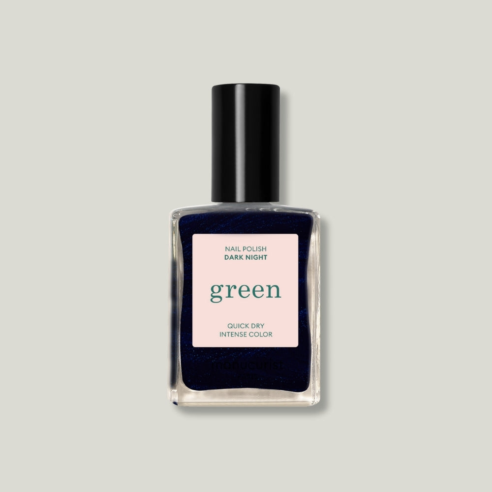 Vernis green manucurist couleur dark night noir