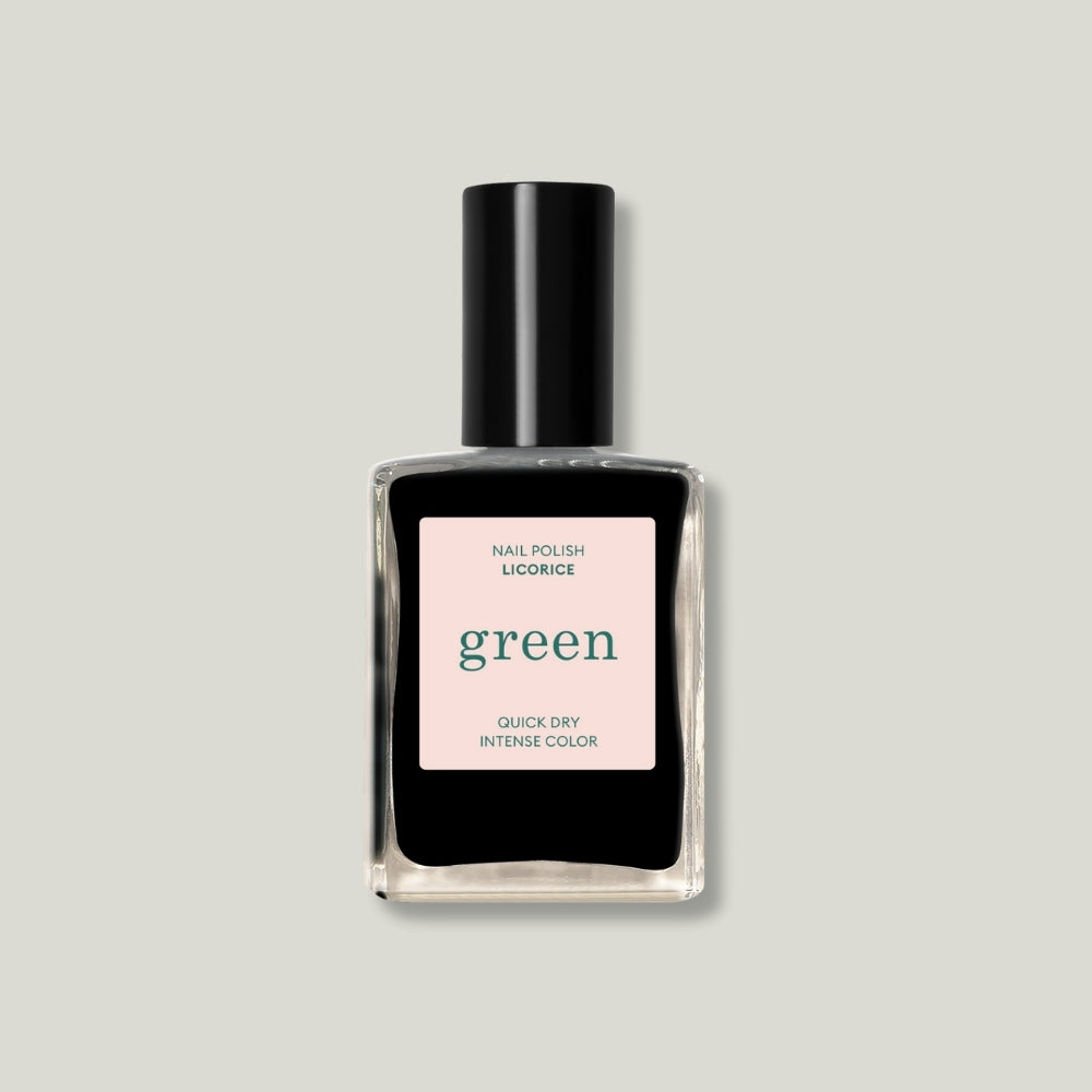 Vernis manucurist green couleur licorice noir