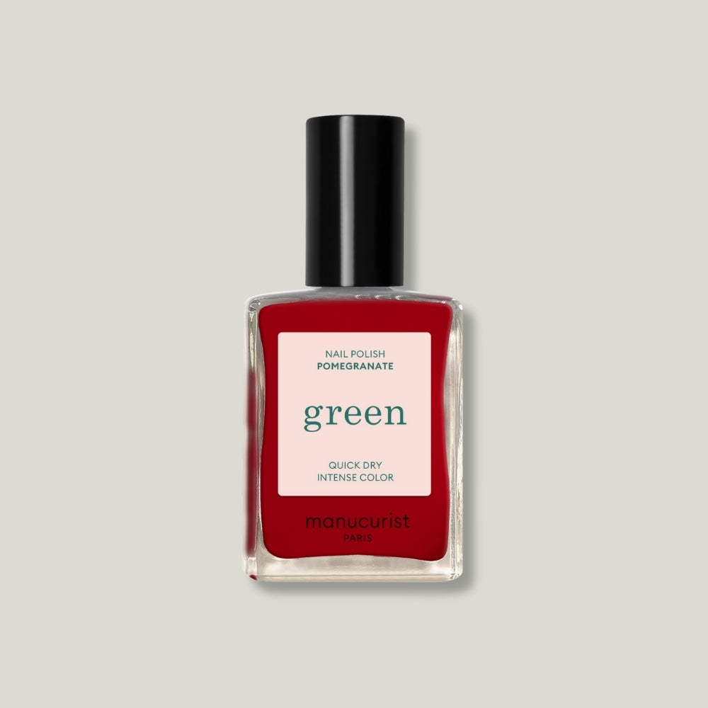 Vernis green manucurist couleur pomegranate