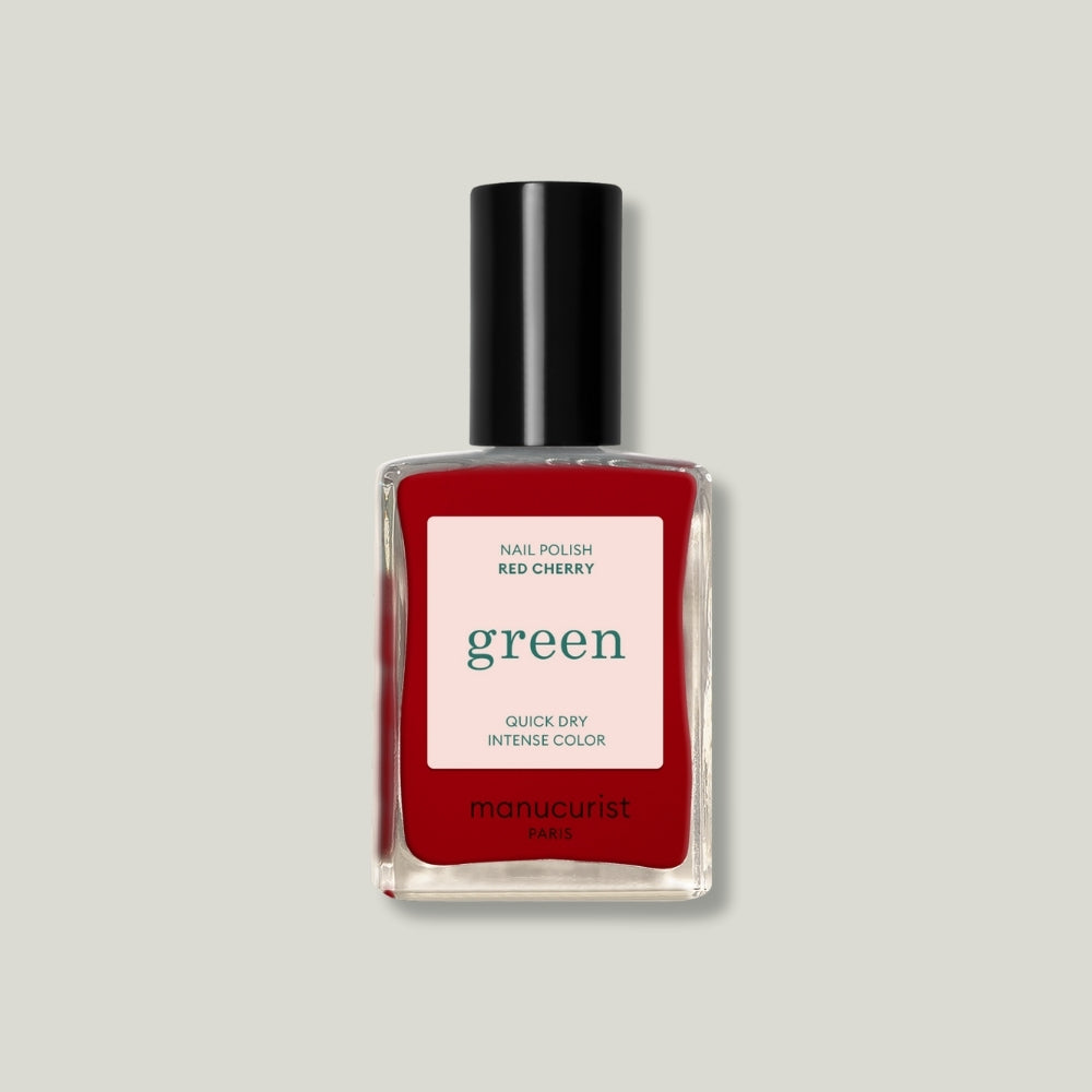 Vernis green manucurist couleur red cherry rouge cerise