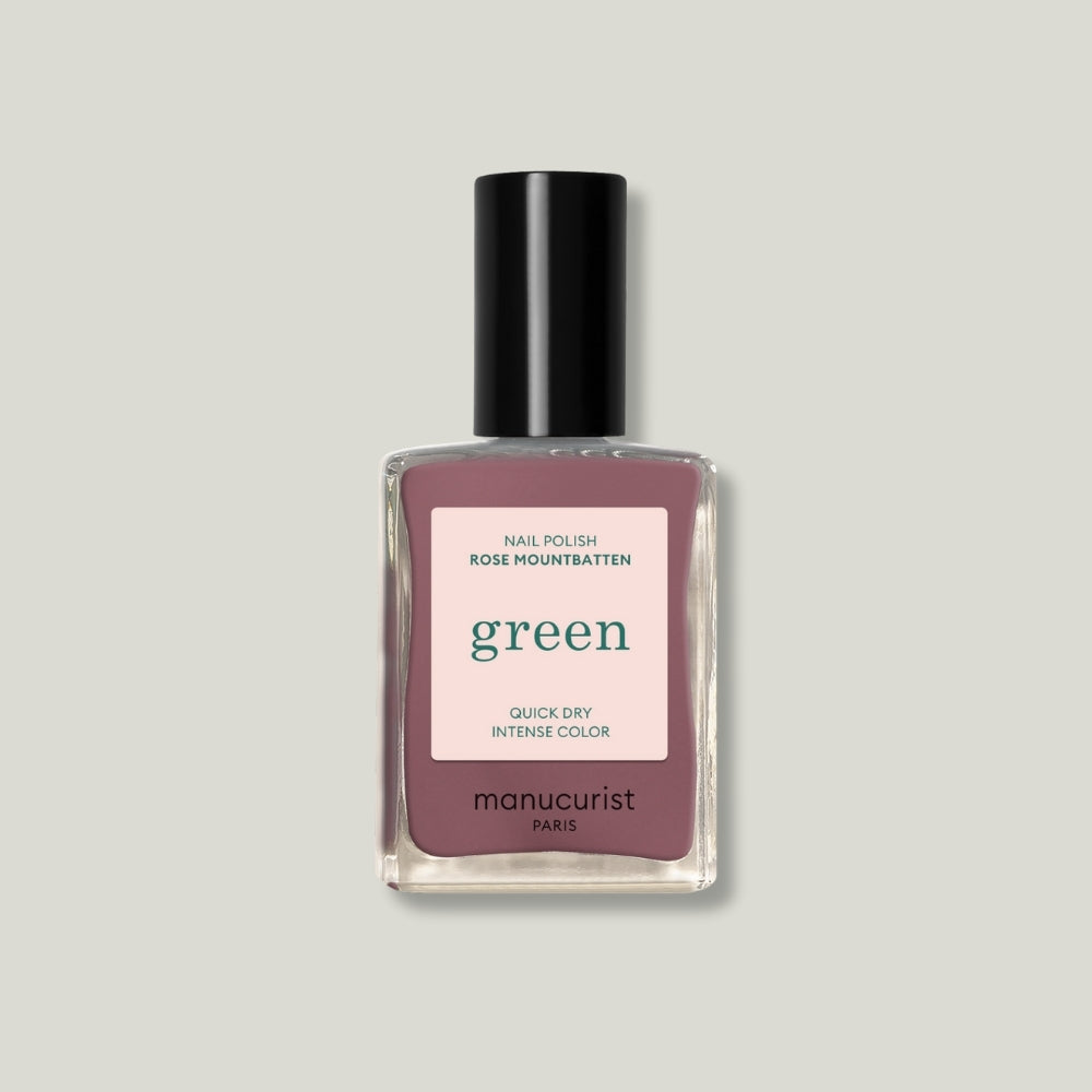 Vernis green manucurist Rose mountbatten