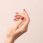 vernis manucurist pomegranate sur les ongles