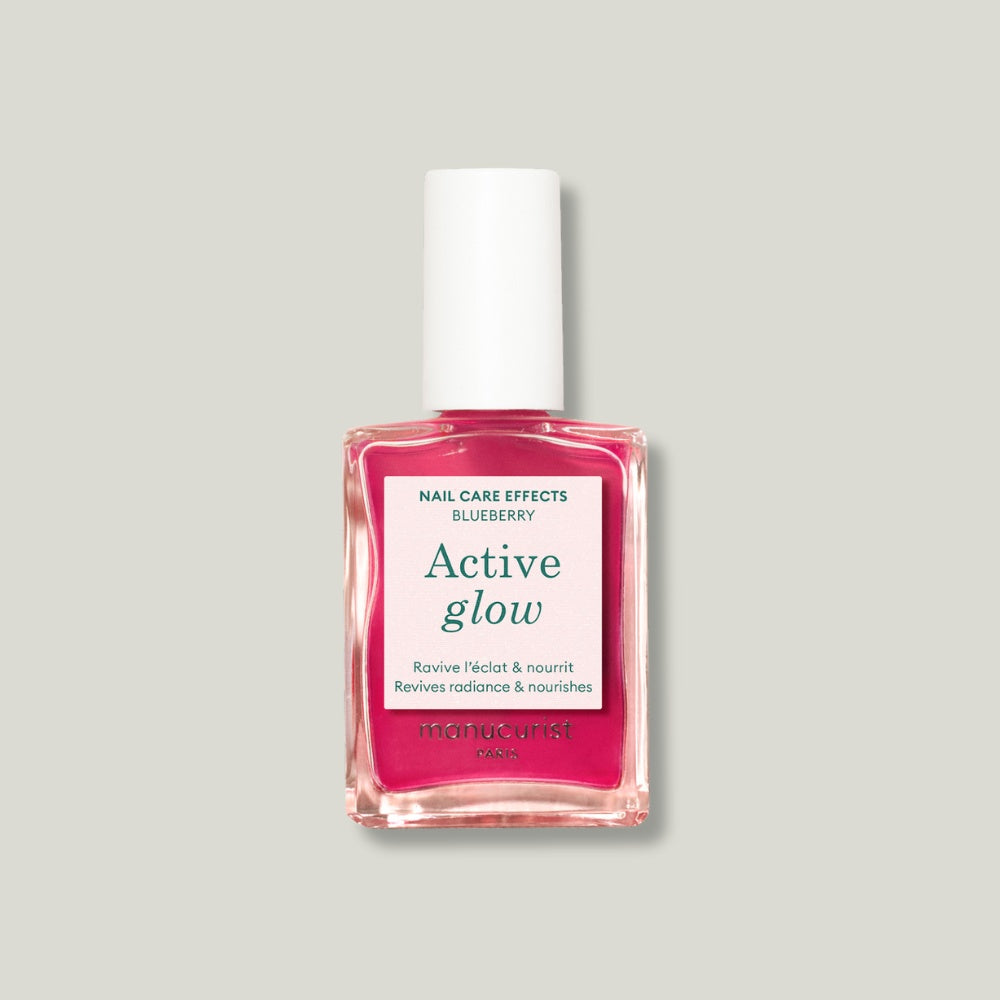 Gamme soin manucurist vernis active glow blueberry