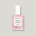 Vernis soin gamme Active Plump Manucurist rose pailleté