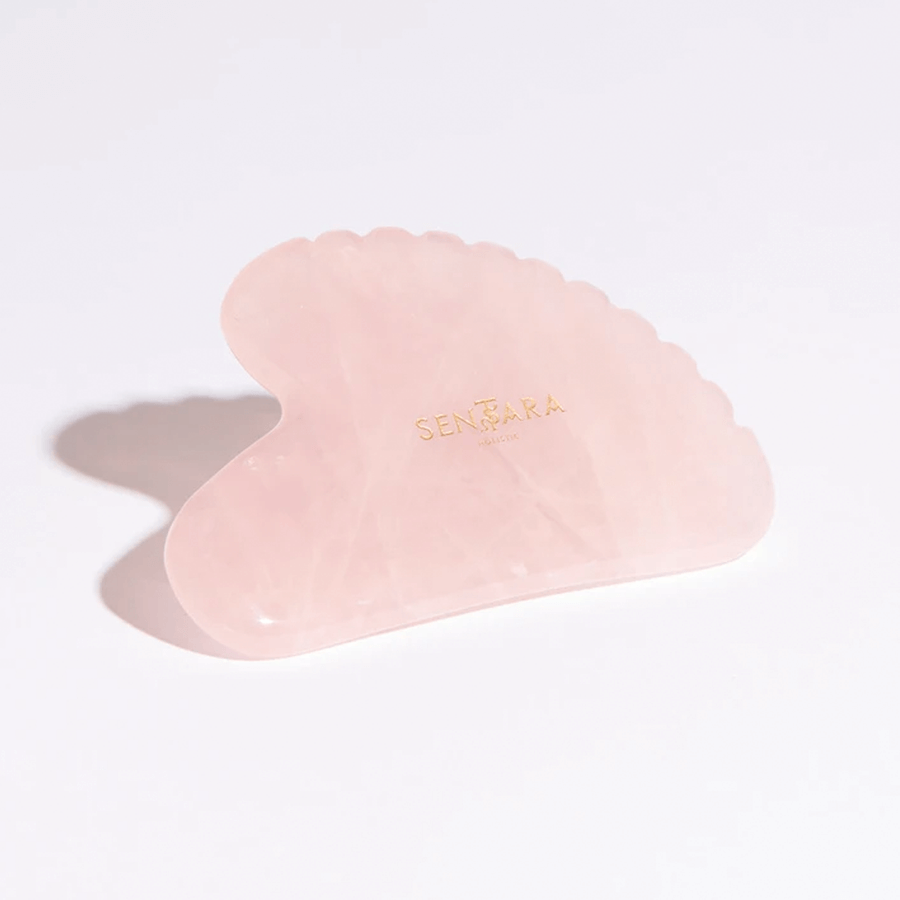 visuel gua sha dents quartz rose